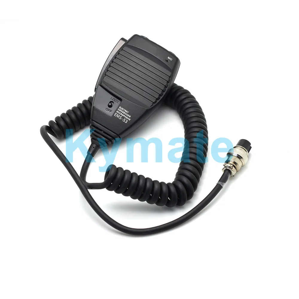 

Radio Microphone EMS-53 8pin DTMF Handheld Mic for Alinco DR-06 DR-135 DR-235 DR-435 DR-635 DR-03 Radio