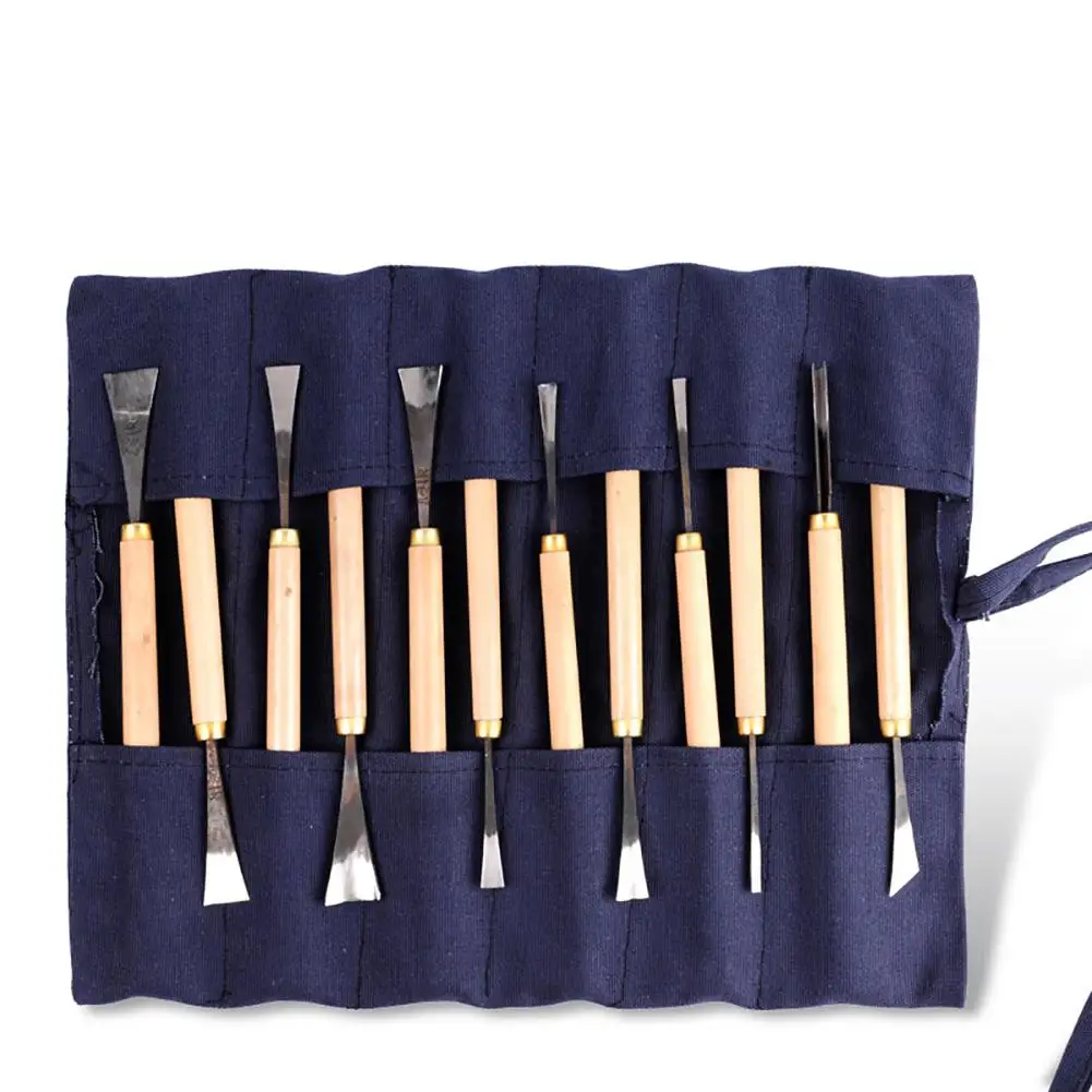 12pcs/Set Wood Carving Chisels Knife Tools Set Wood Carving Root Carving DIY Tools And Detailed Woodworking Gouges Hand Tools