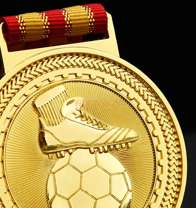 Golden Boot Awards Best Shooter Commemorative Metal Medal Listed Football Medal Youth Soccer Game 2021