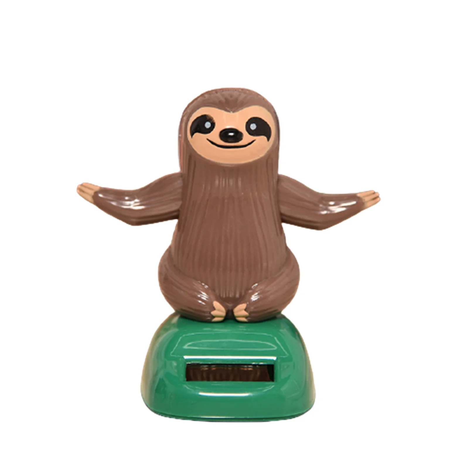 2020 Sloth Solar Dancing Toys Animal Figure Toy Car Office Desk Decoration Dancing Animal Birthday Gift