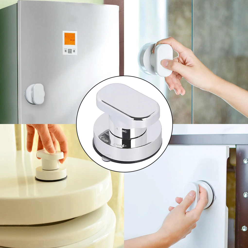 Helping Handle Anti Slip Support Toilet Bathroom Safe Grab Bar Handle Vacuum Sucker Suction Cup Handrail For Kitchen Bathroom