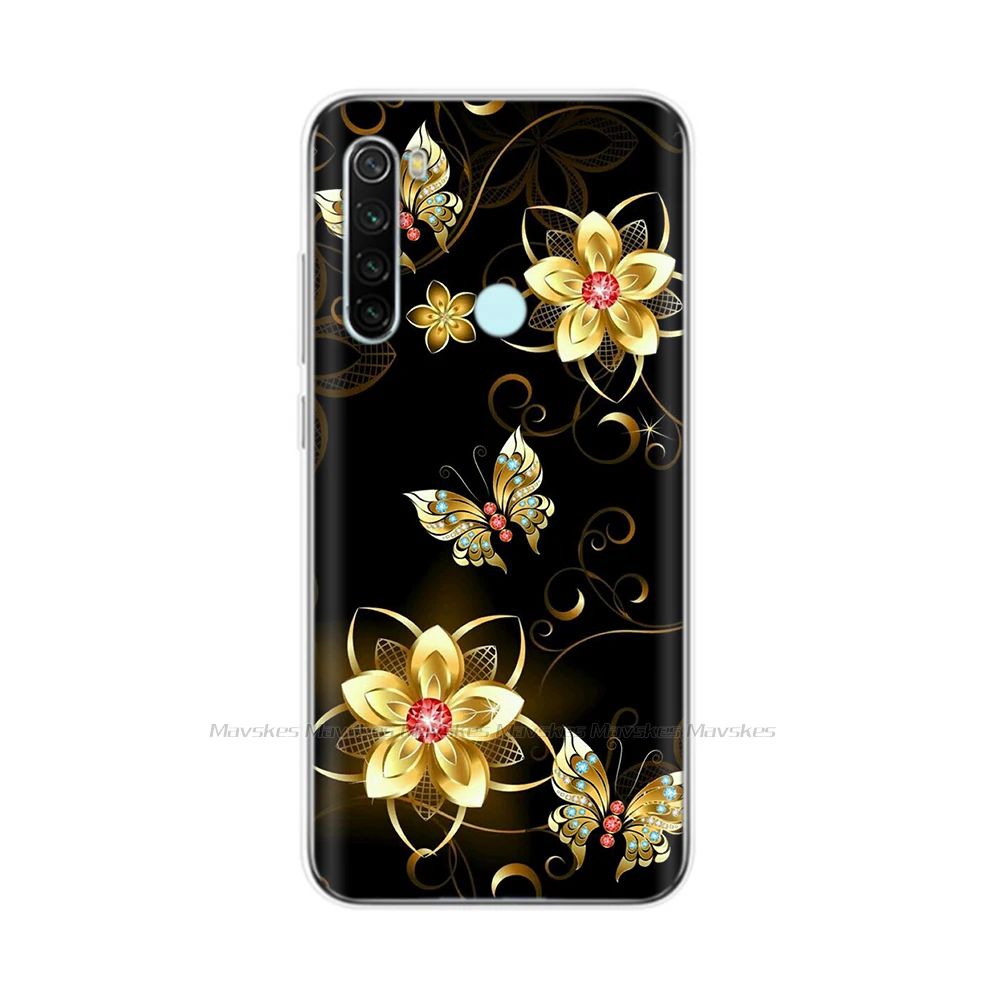 For Xiaomi Redmi Note 8T Case Soft Silicone Phone Case For Xiaomi Redmi Note 8T Case On Redmi Note 8T 8 T Back Cover Coque Funda