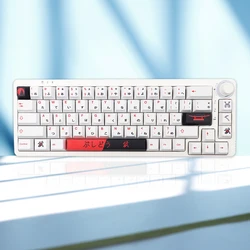 GMK-KEY Bushido Keycap Cherry Profile Dye Subb Keycaps Compatible Mechanical Keyboard GK61 LK67 TM680 RK61 TKL87 104 7u Spacebar