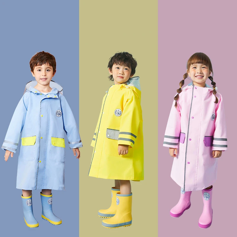 10-14 Years Old Children Winter Raincoat Impermeable Real Girls Rainwear Hiking Raincoat Child Rain Coat Kids Waterproof Jacket