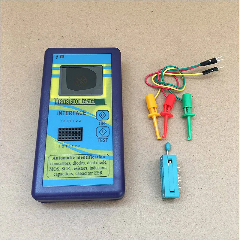 

Color Screen Graphic Display Transistor Tester M328 Transistor Tester No Battery
