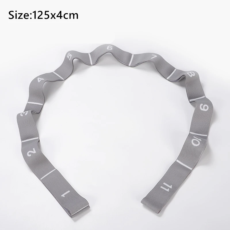 Yoga Pull Strap Belt Latex Elastic Stretch Band Gym Adult Latin Training Belt Loop Yoga Pilates Fitness Exercise Resistance Ban