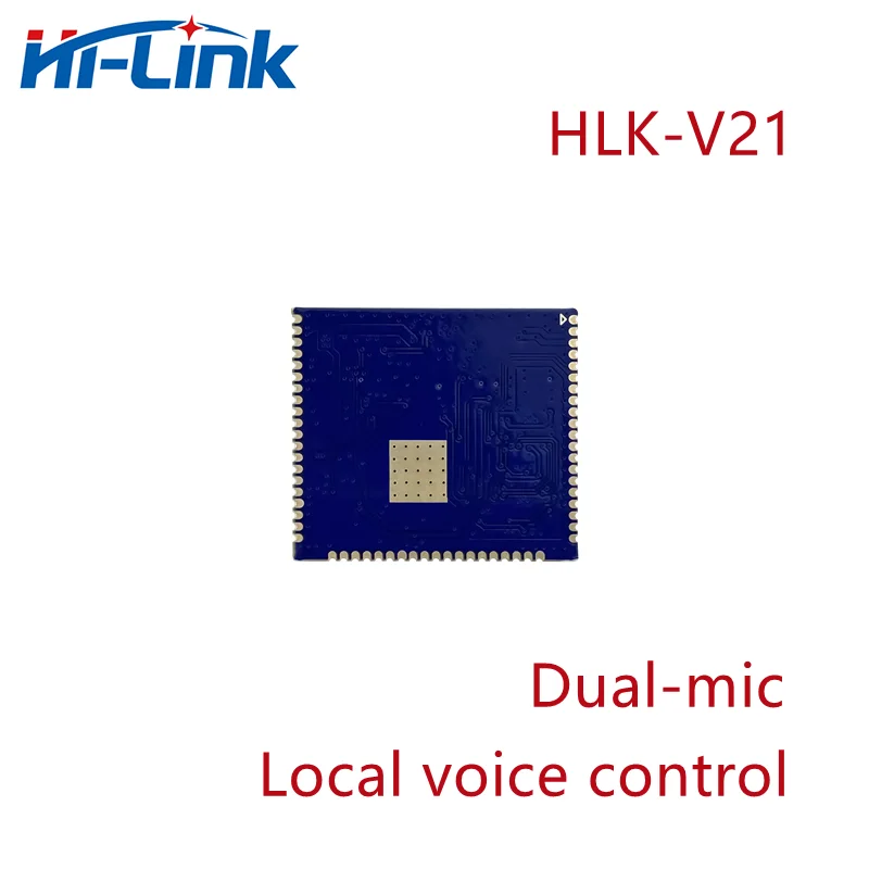 Free Shipping Hi-Link Hot Sale New HLK-V21 Dual-mic Noise Reduction IOT Module Voice Control Smart Home