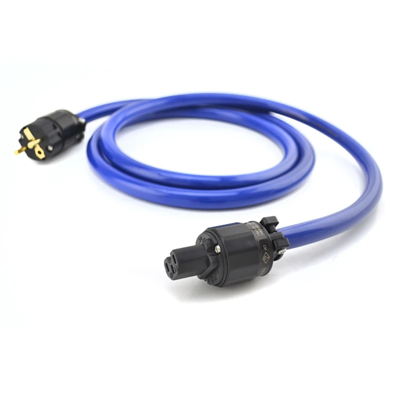 HiFi Audio Ensemble Cabo de Alimentação, Versão UE, Plug de Alimentação Conexão, oi-end Schuko Cabo De Alimentação Fio, 1 Pc