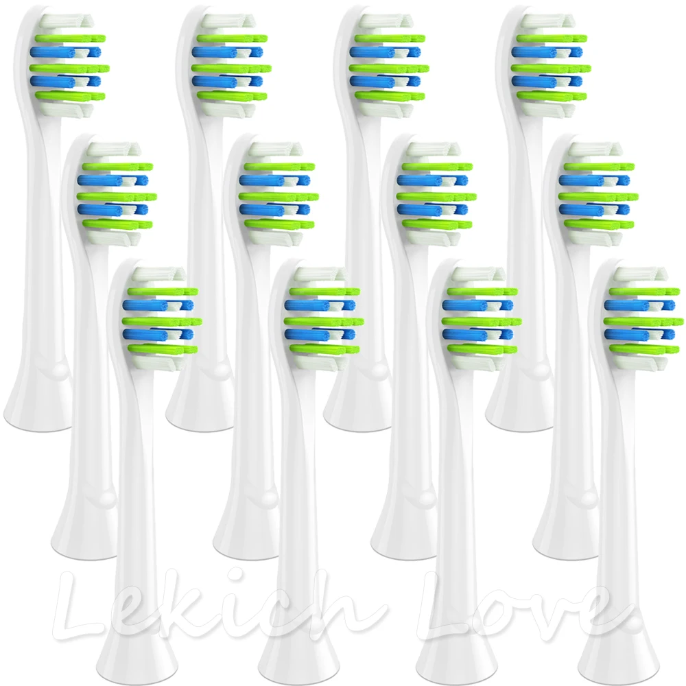 12 Pcs Toothbrush Heads for Philips Sonicare Brush Heads fit for 3 6 9 Series Gum Health, Diamond Clean, HealthyWhite, FlexCare