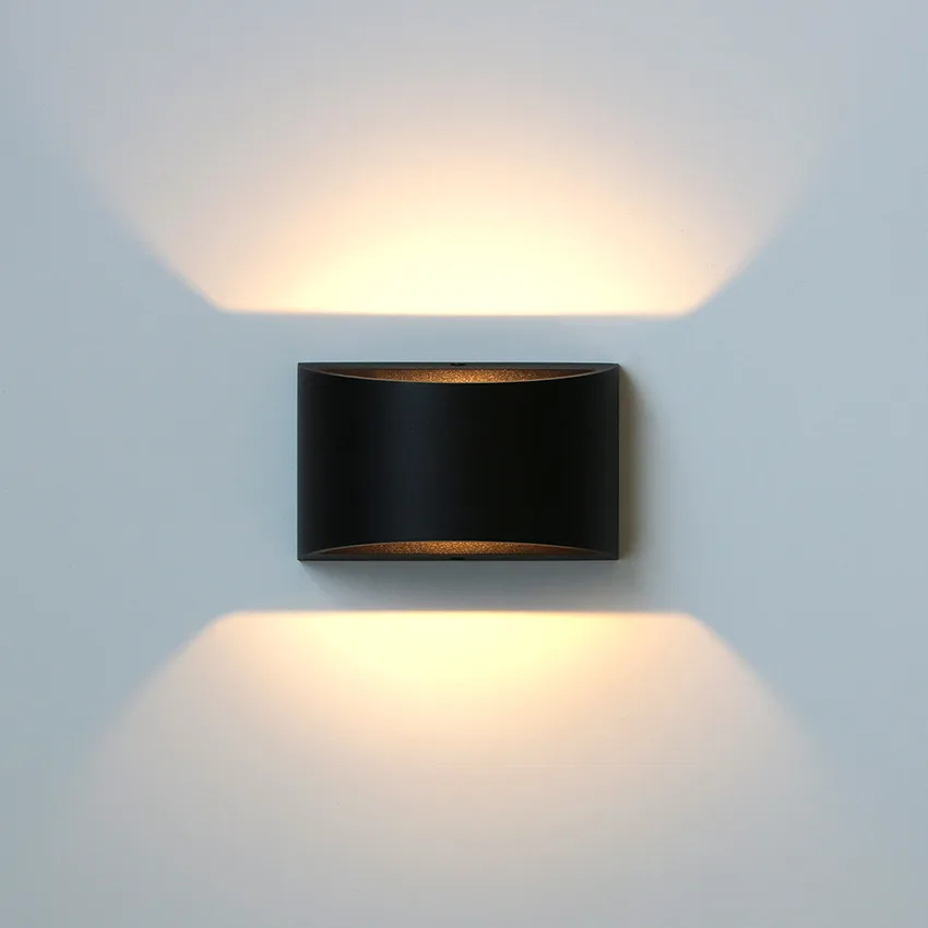 

Modern Aluminum LED Wall Light 12W up down Sconce Indoor Decorative Lighting