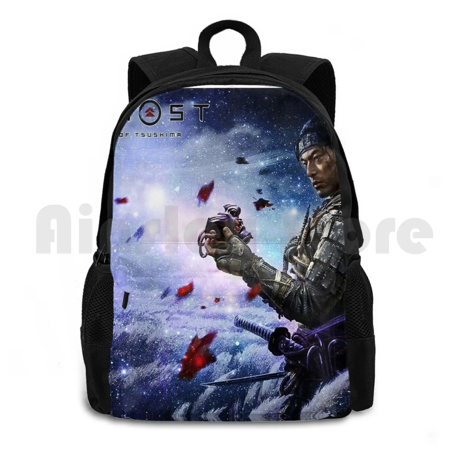 

Призрак цушима Цзинь Сакай, призрак цушимы наружный походный рюкзак для верховой езды альпинизма спортивная сумка призраки игры цушима призраки