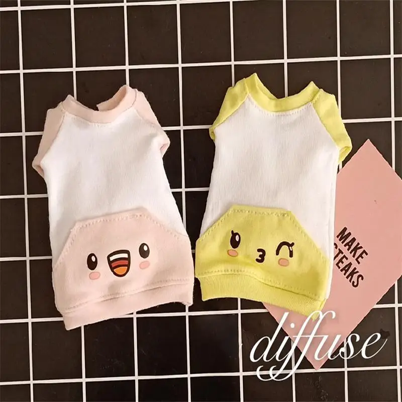 

1PCS Cute Dolls Clothing Smile Joint Hoodie Long Fleece for Kurhn Barbis 1/6 Dolls Accessories clothes for dolls