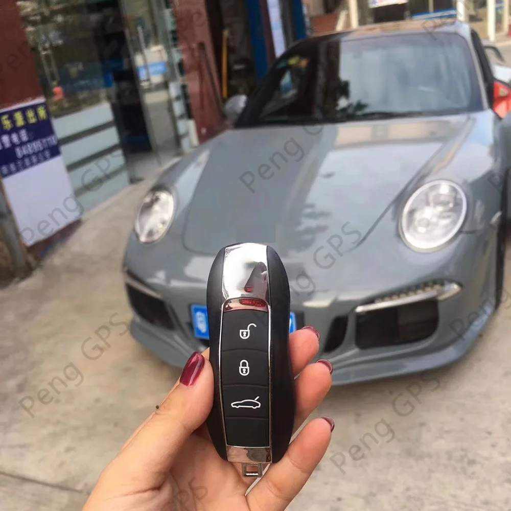 Car Key Smart Start Remote Control for Porsche 911 Keyless Start