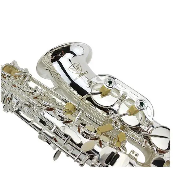 

MARGEWATE Alto Saxophone MAS-103 for Beginner Silver Plated E flat Sax with Case Good Condition