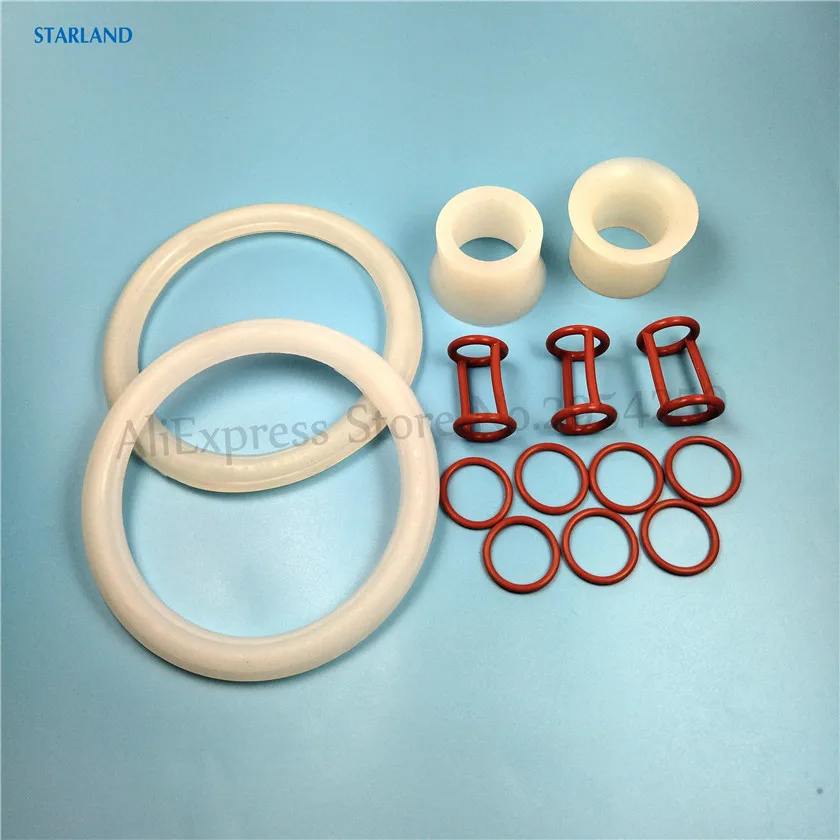 Genuine Spare Part For ZM Ice Cream Silicone Seal Ring And Tube Components Of ZM-168 Soft Serve Ice Cream Maker Fittings