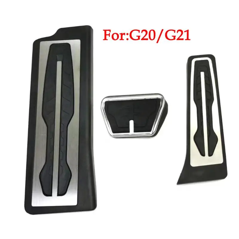 Brake Accelerator Fuel Car Pedal Foot Rest Throttle Brake pedal Accessories For BMW 3 Series G20 G21 E90 E91 E92 E93 F30 F31 F34