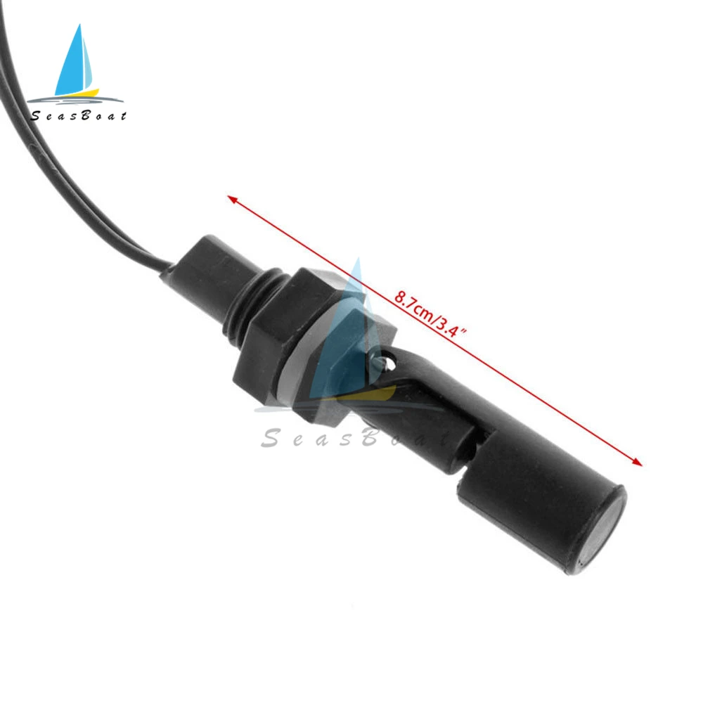 110V 220V Liquid Water Level Sensor Float Switch For Horizontal Aquariums Fish Tank Pool With Float Length