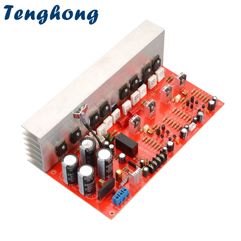 Tenghong High Power Stereo Audio Amplifier Board 350Wx2 DC12V Sound Amplifiers For Home Theater Speaker DIY Amplificador