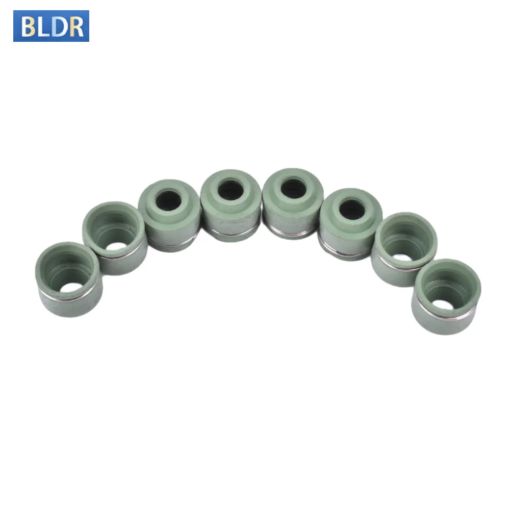 4mm Motorcycle Engine Cylinder Head Intake Exhaust Valve Stem Oil Seal For Kawasaki ZXR250 ZR250 Balius ZXR400 ZXR ZR 250 400