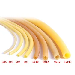 High Elastic Latex Tube First Aid Tourniquet Rubber Band Skin Infusion Auscultation Measurement Blood Pressure Tubes 1 M