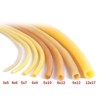 Yüksek elastik lateks tüp ilk yardım turnike lastik bant cilt İnfüzyon oskültasyon ölçüm kan basıncı tüpler 1 M