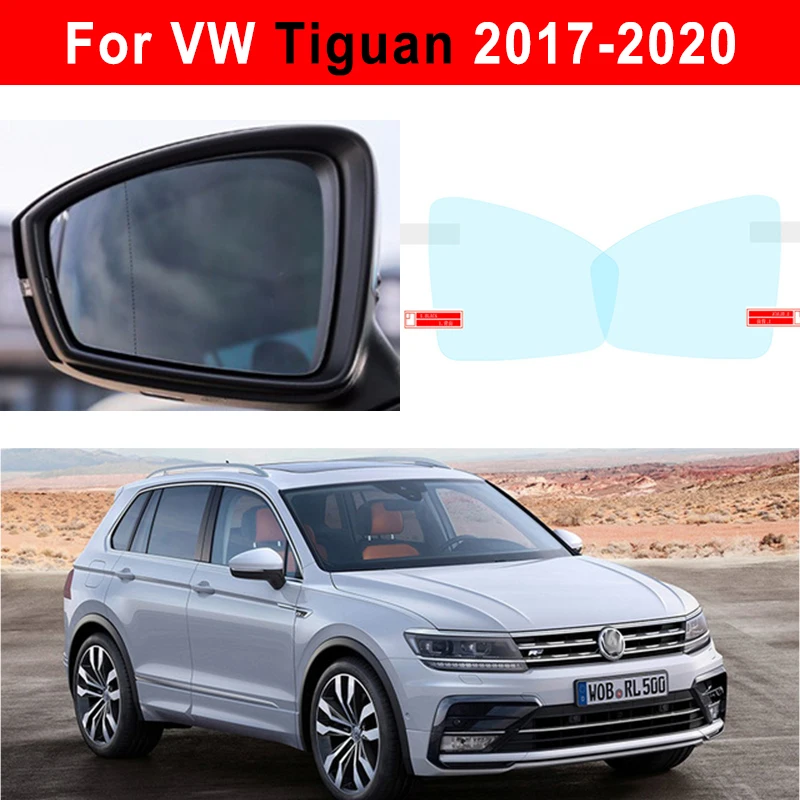 Rearview Mirror Anti Fog Rainproof Film Sticker For Volkswagen VW Tiguan MK1 MK2 2008-2020 Car Side Wing Window Glass Waterproof