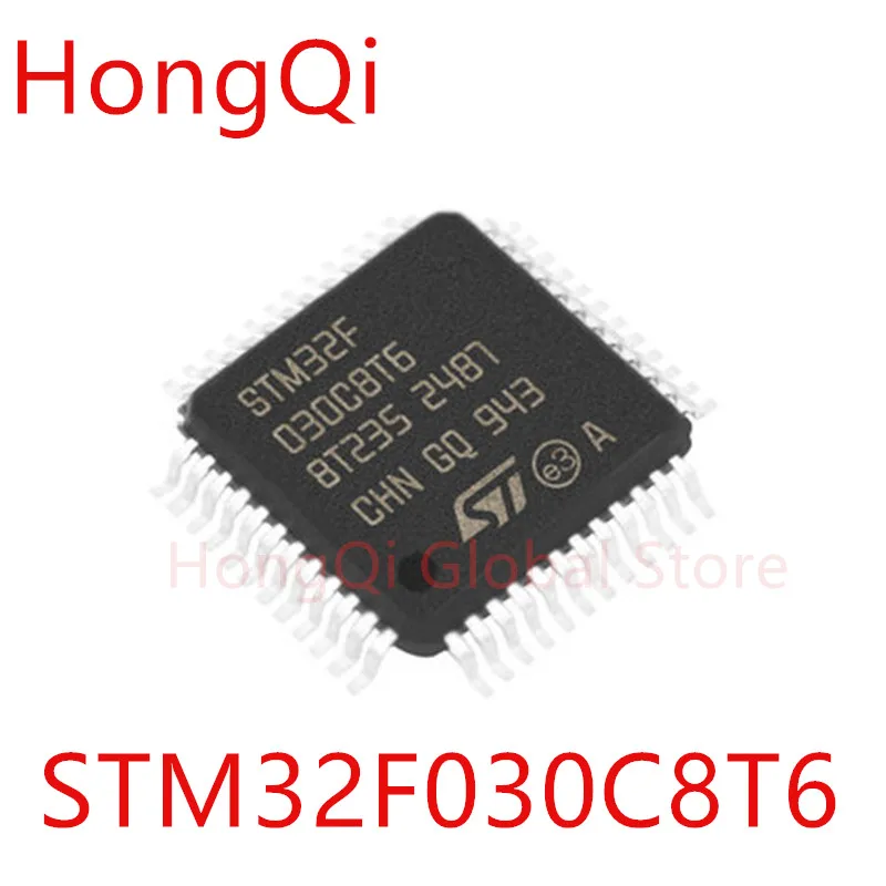 

5PCS/lot New Original STM32F030C8T6 STM32F030 32-bit Microcontroller 48MHZ LQFP-48 IC Chip