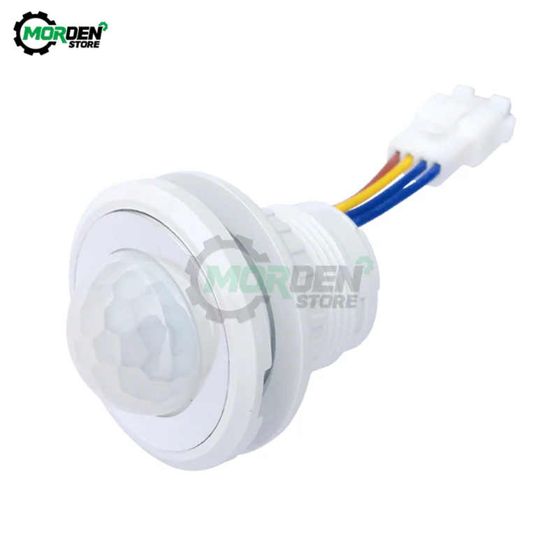 AC 85V-265V LED Embedded PIR Infrared Detector IR Infrared Motion Sensor Switch  Switch for Home Lighting Induction