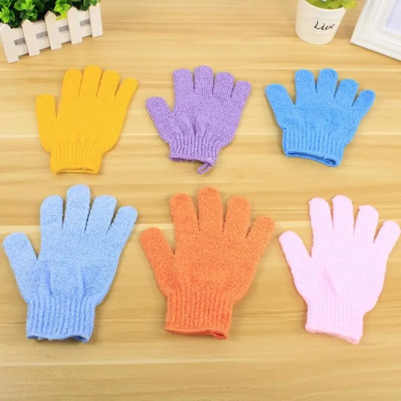 

New Moisturizing Spa Skin Care Cloth Bath Glove Exfoliating Gloves Cloth Scrubber Face Body LX2421