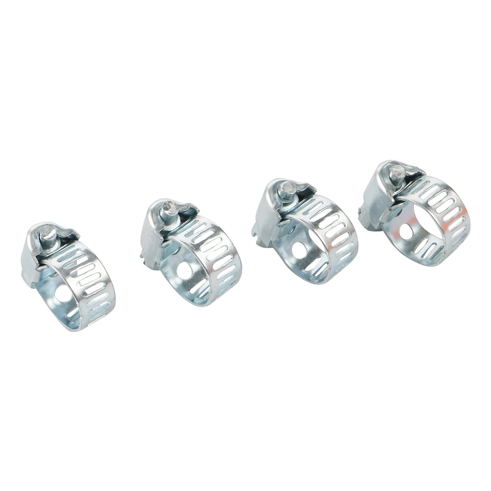 20pcs Iron Drive Hose Clamp 1/2