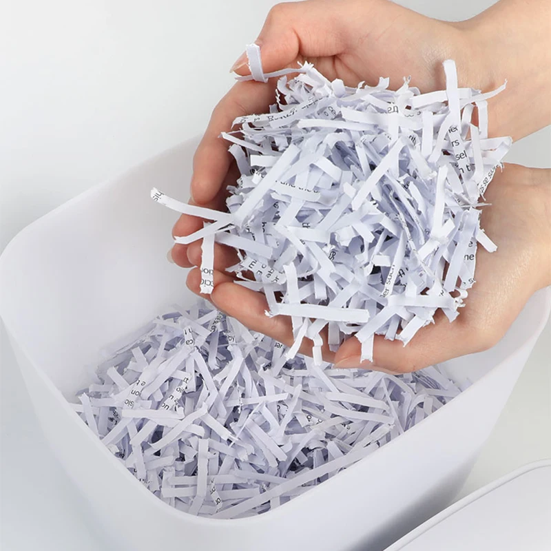 3.5L Mini Electric Shredder 9925 Office Household Small Desktop Automatic Confidential Document Paper Grinder Crusher Destroyer