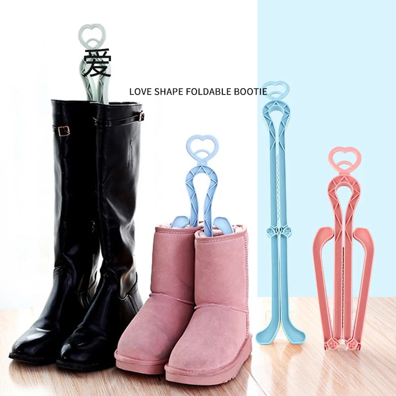 1pcs Foldable Tube Support for Long Boots Shoe Support Storage Rack Shoe Trees Shaper Stretcher Variable Rack Hanger Accessories