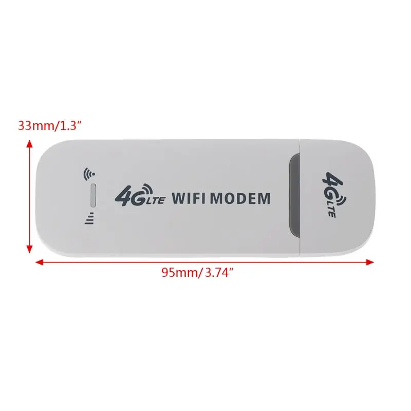 4G LTE USB Modem Network Adapter With WiFi Hotspot SIM Card 4G Wireless Router For Win XP Vista 7/10 10.4 IOS