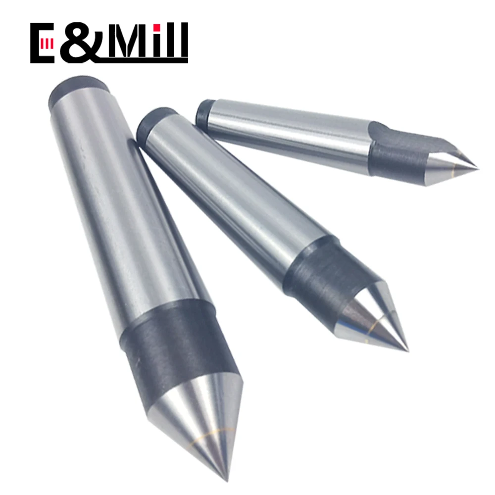 MT1 MT2 MT3 MT4 MT5 MT6 Lathe Tailstock Machine Tool Morse Taper Alloy Solid Dead Center Drill Lathe Machine Center Apex Thimble