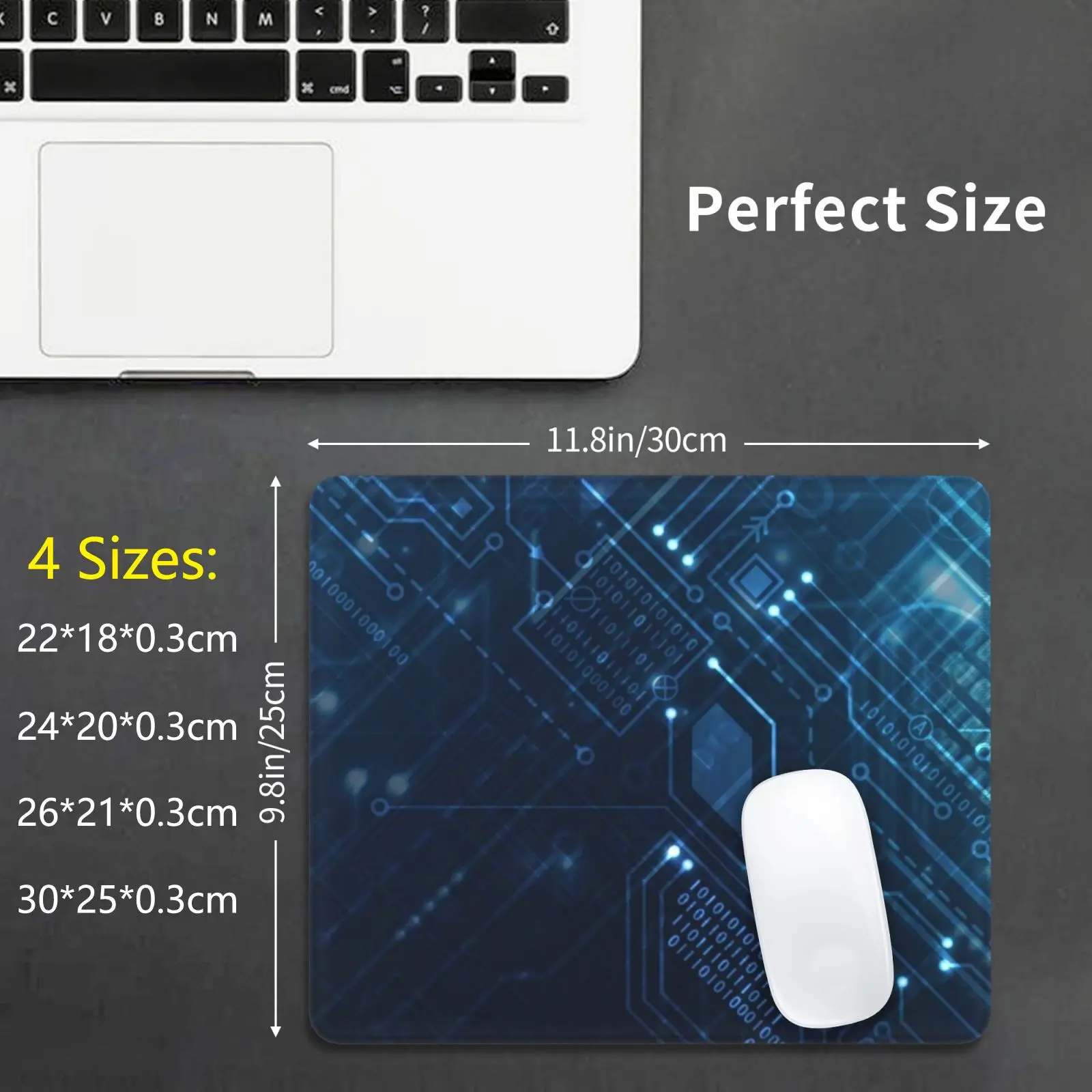 Circuit Board Electro Design Mouse Pad 404 Beanie Protect Secure Safety Safety