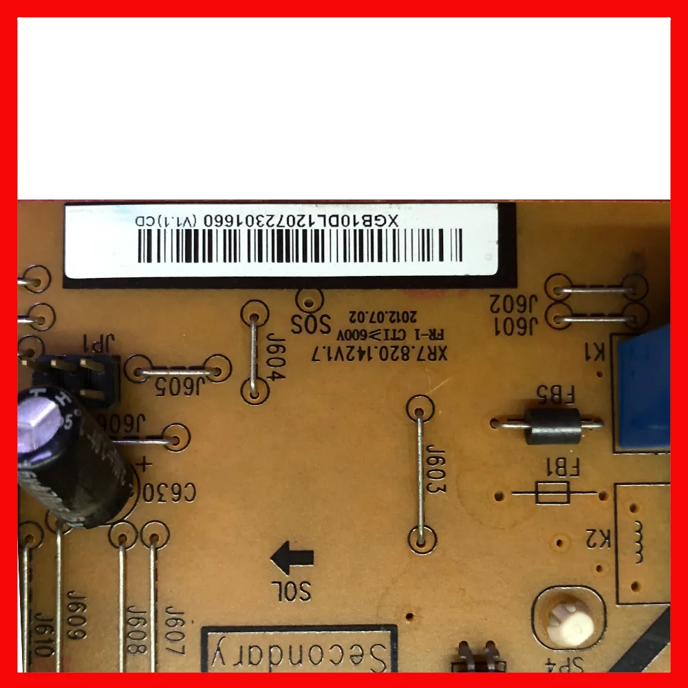 Plasma Board R-HS310B-5HF01 XR7.820.142V1.7 100% Original Power Supply Card For TV 3D50A3700ID Power Board For Plasma TV