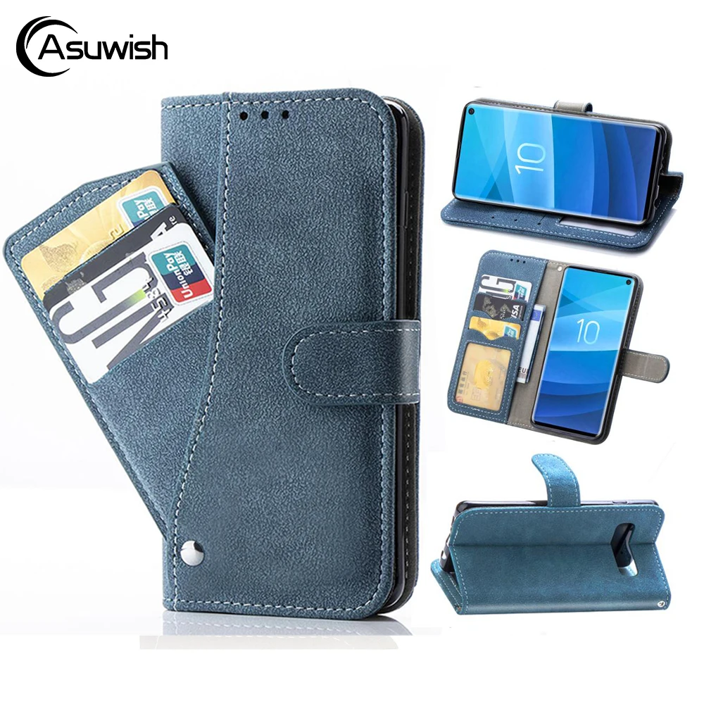 Luxury Flip Leather Wallet Phone Case For Samsung Galaxy A10 A20 A30 A40 A50 A60 A70 A80 A90 4G A 10 20 30 40 50 60 70 80 Cover