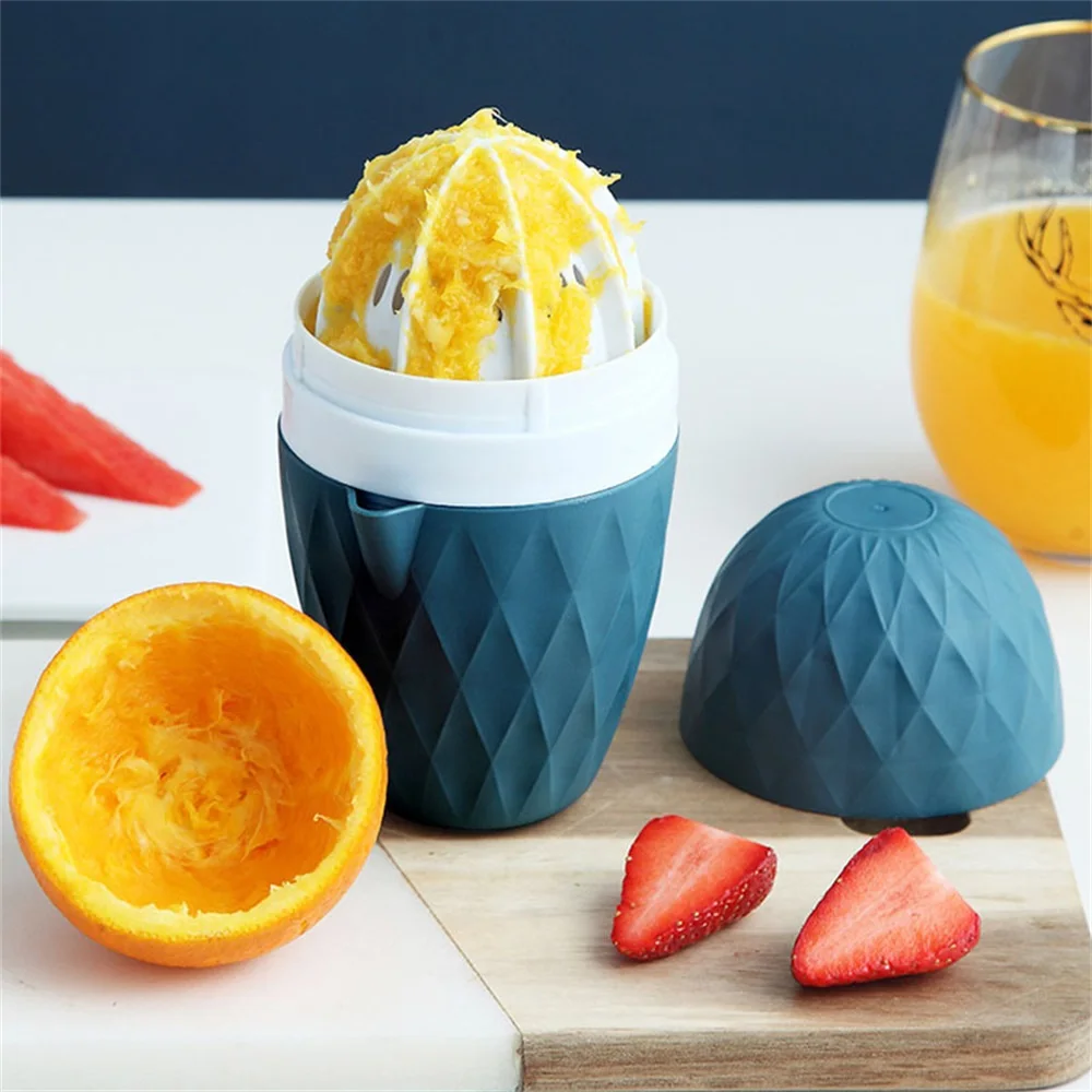 

Manual Juicer Lemon Orange Citrus Fruit Blender Mixer Reusable Effort-saving Mini Portable Blender Squeezer Kitchen Accessories