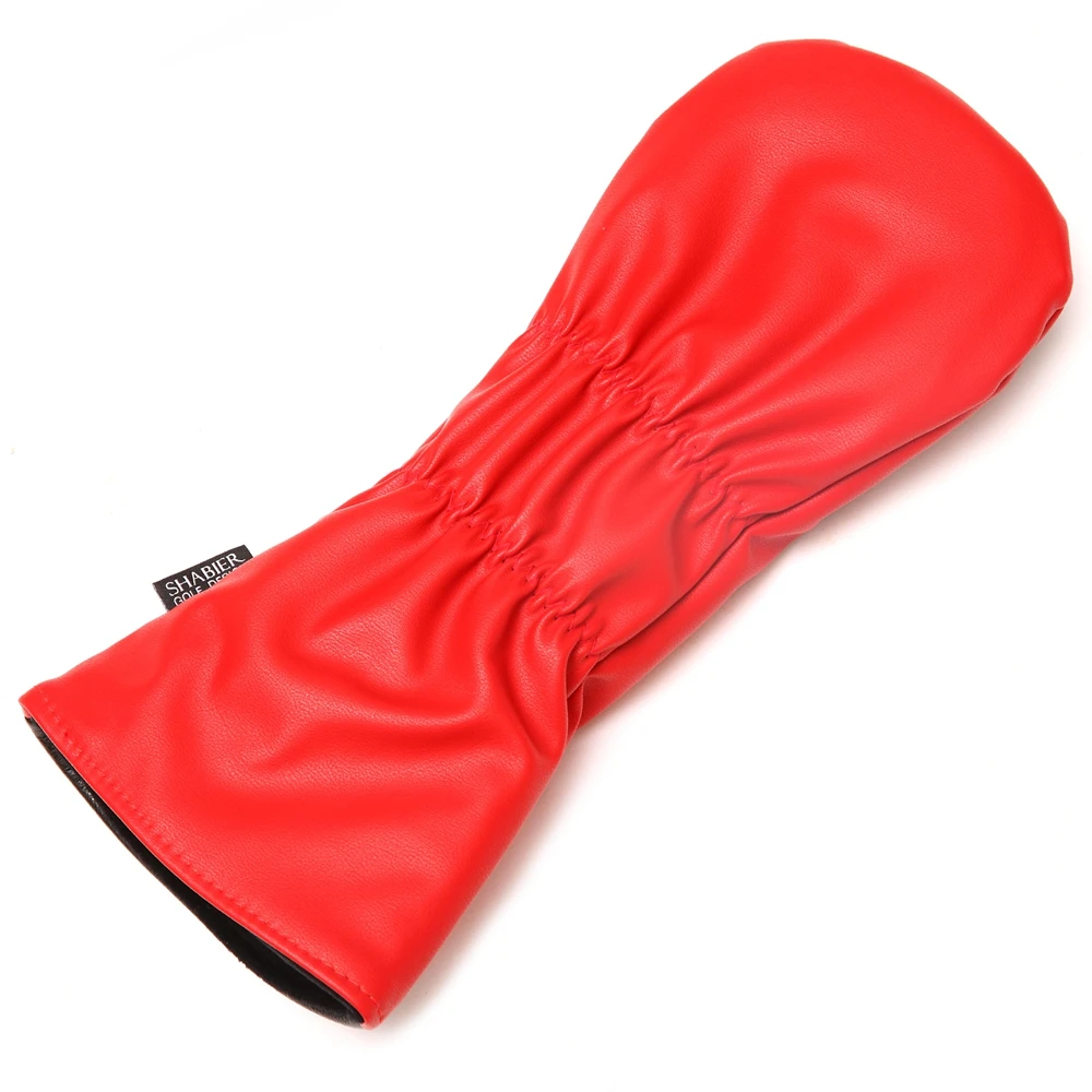 Red Black Gift PU Leather #1 Driver Golf Club Headcover