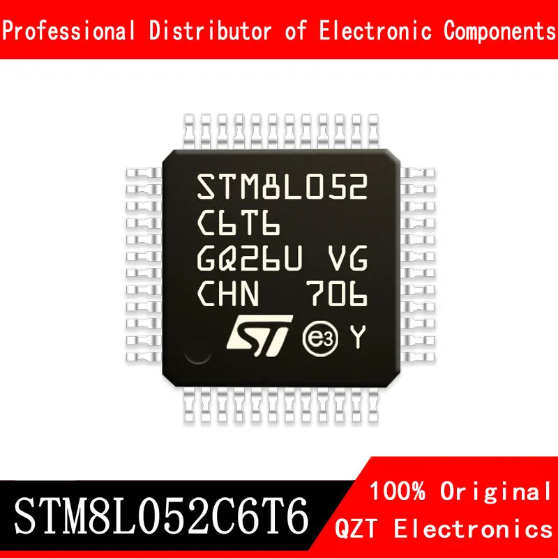 

5pcs/lot new original STM8L052C6T6 STM8L052 LQFP48 microcontroller MCU In Stock