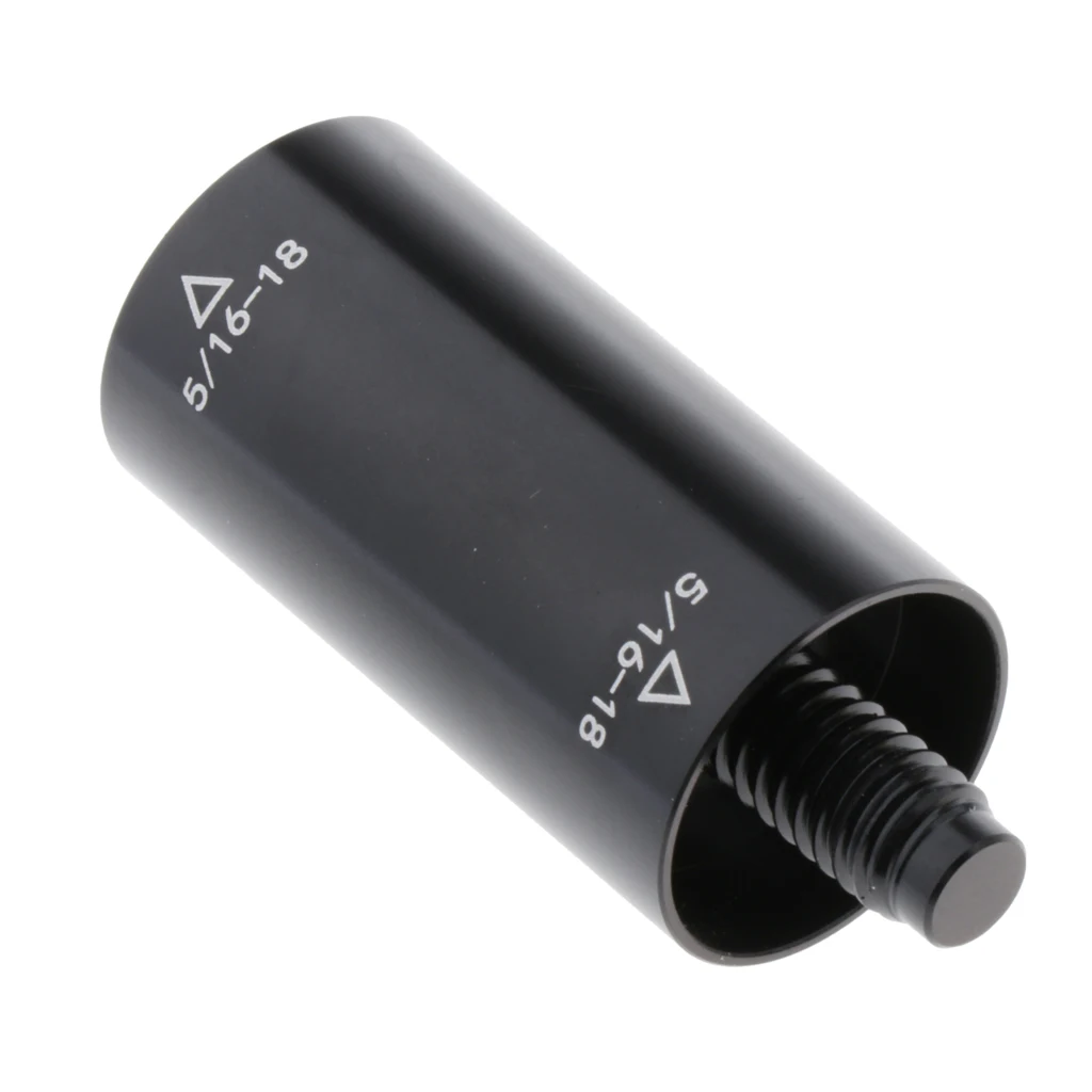 Billiards Pool Cue Stick Extension Extender - Aluminum Alloy 4cm/1.57 inch