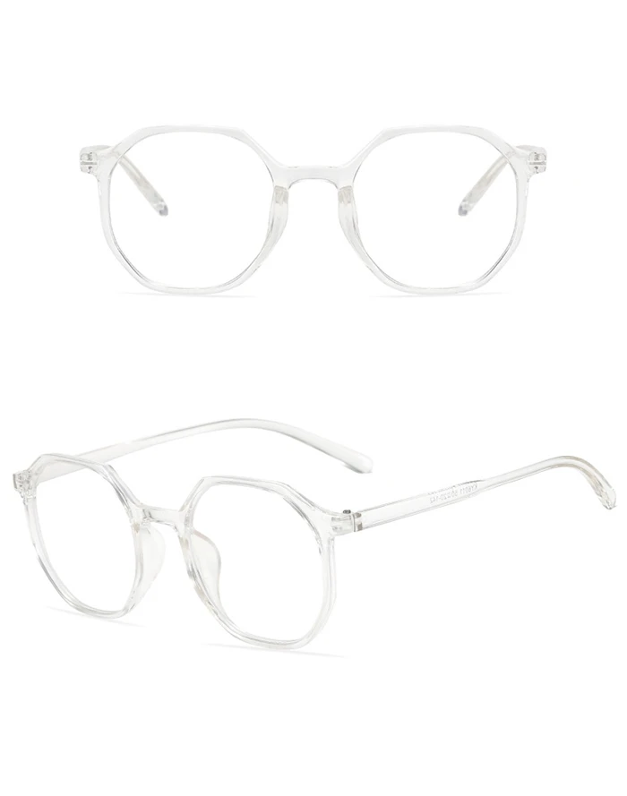Frauen Männer Student Polygon Kurzsichtige Brille Fertig Ultraleicht PC Rahmen Kurzsichtige Brillen Rezept -0,5 -1,0 bis -6,0 – Detail 8