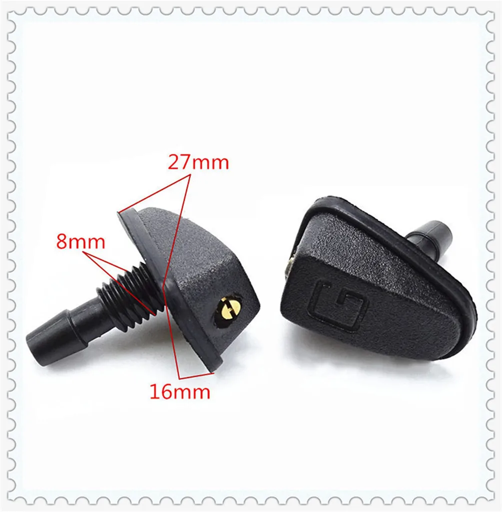 

Car Universal Sprinkler Head Wiper Water spray for Peugeot 206 307 207 Alfa Romeo