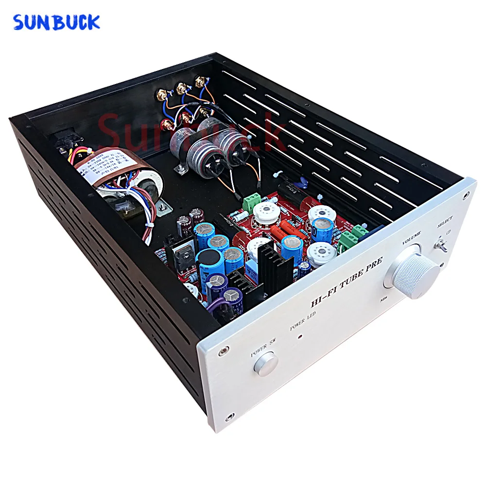 Sunbuck Mô Phỏng Mỹ Elvis Truyền Thuyết CAT-SL1 Ống Preamp 6dj8 6X4 12AU7 12AX7 Ống Tiền Khuếch Đại Hifi Khuếch Đại Công Suất âm Thanh