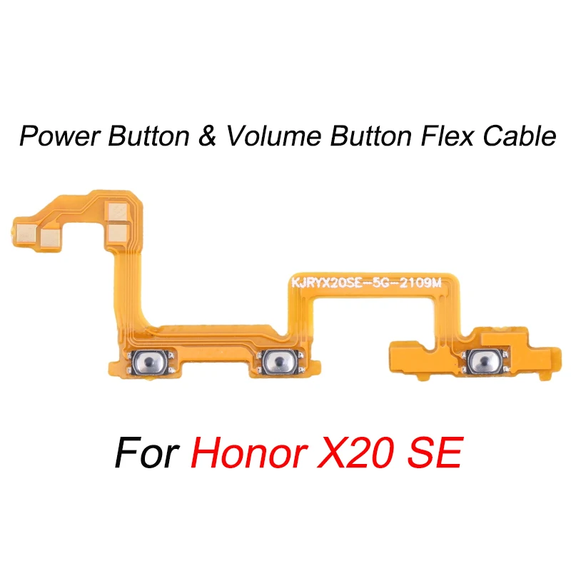 Power Button & Volume Button Flex Cable for Huawei Honor X10 5G, for Huawei Honor X10 Max 5G, for Honor X20, for Honor X20 SE