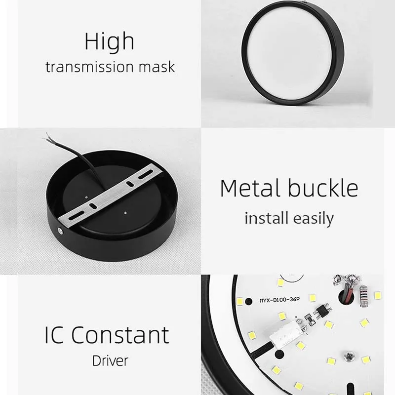 Led Downlight Foldable LED Spotlight 220V Ceiling 5/10/15/25W Spot Lights Surface Mounted Lamp Bedroom Kitchen Indoor Lighting