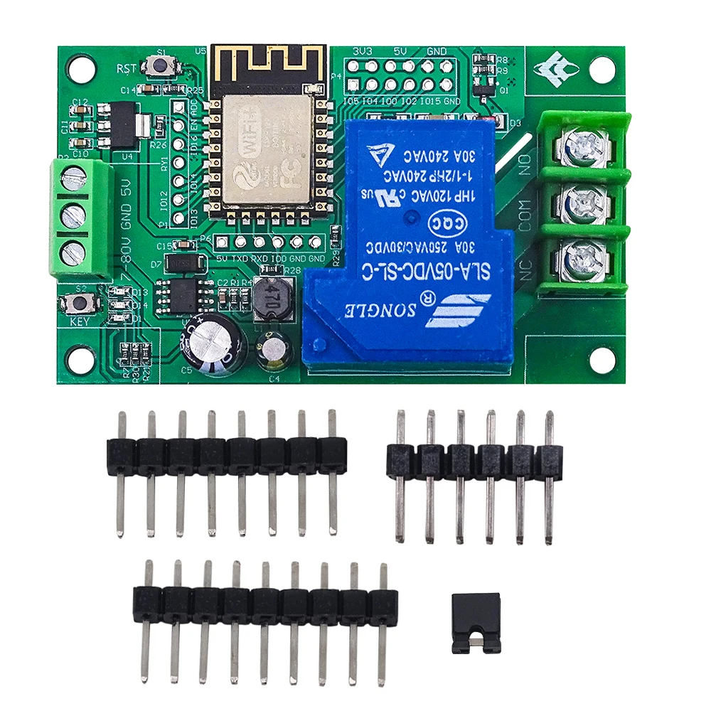 ESP8266 Wireless WIFI single/dual Channel 30A relay module ESP-12F Development board DC7-80/5V Eclipse/Arduino IDE AC 250V/DC30V