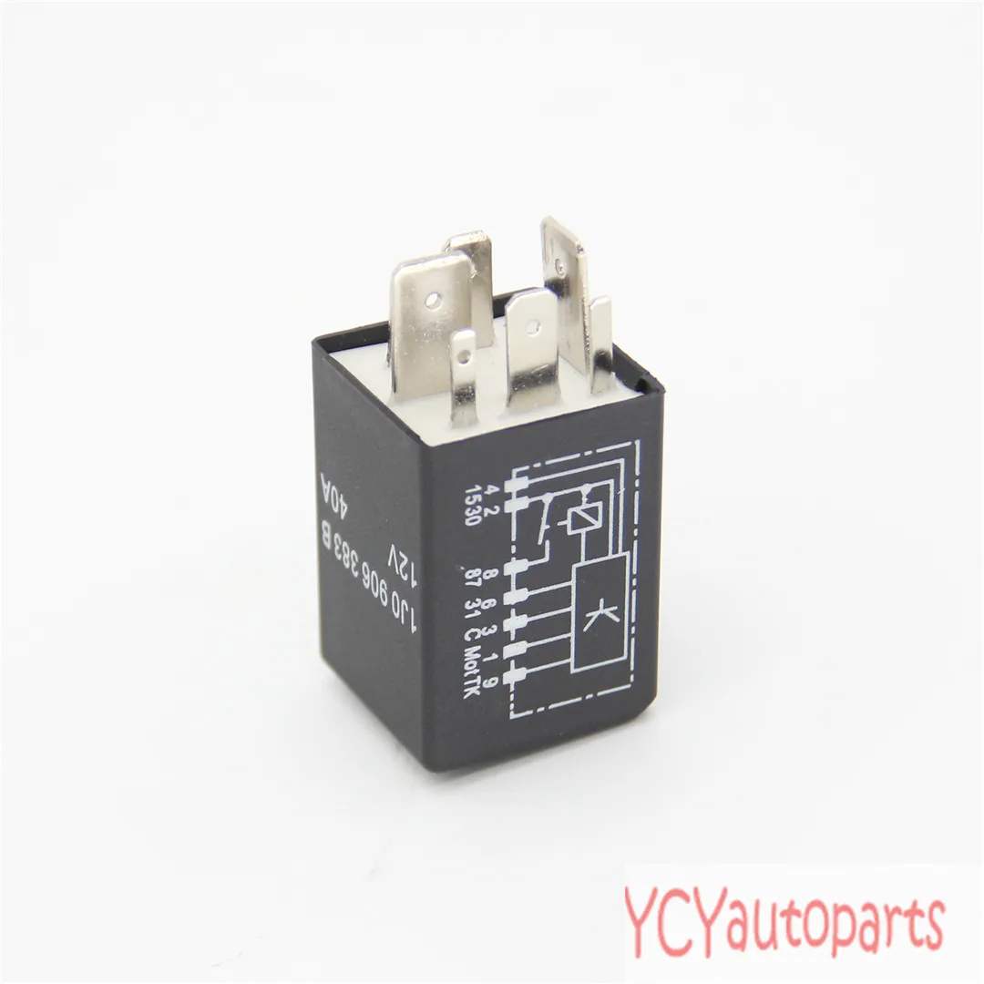 Car Relay # 409 Fit For VW Beetle Bora Golf Passat Lupo AUDI A3 TT Skoda Octavia Suoerb Seat Leon 1J0906383B