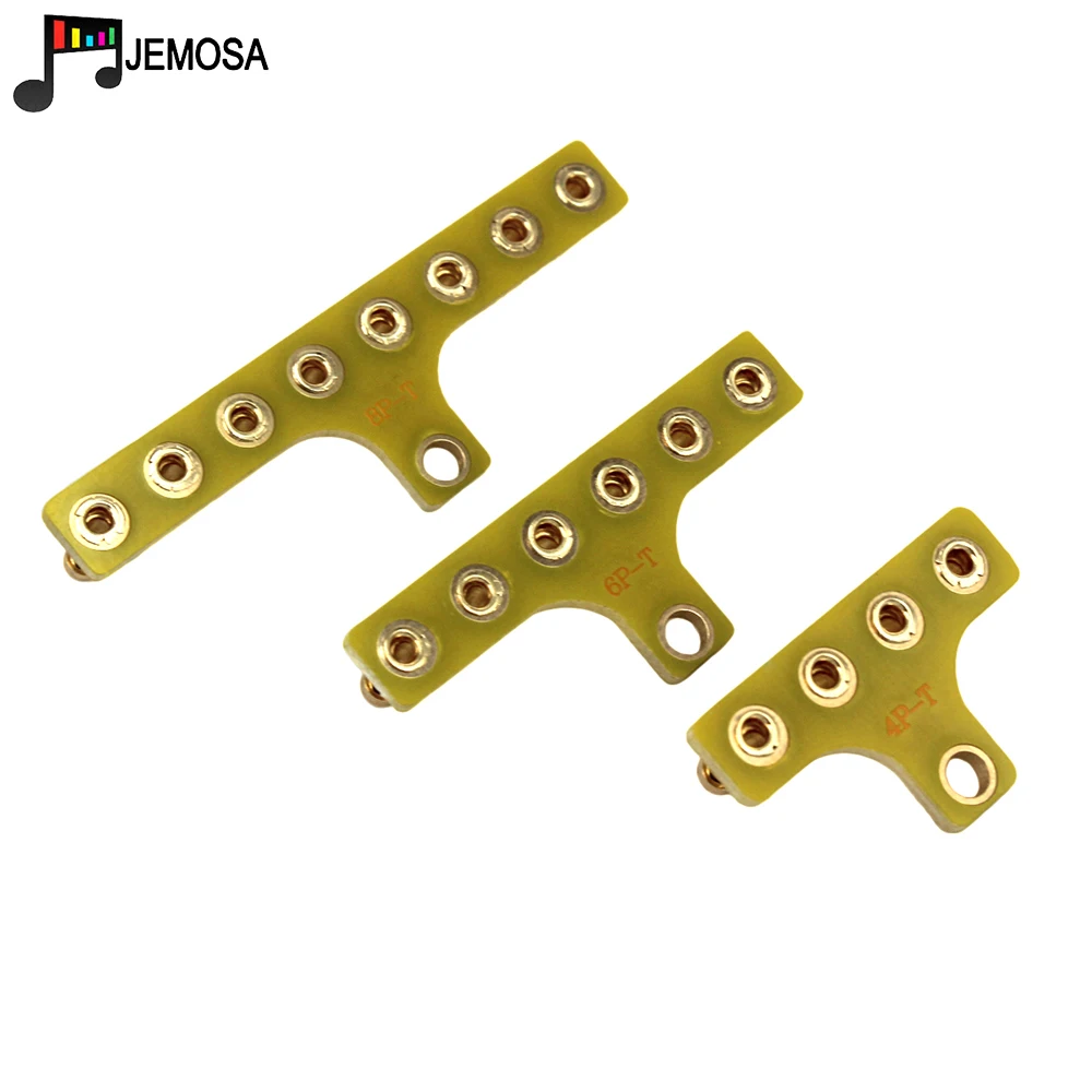 5PCS DIY Audio Tag Strip Tag Board Turret Board Terminal Lug Board Gold Plate For Audio Vintage Tube Amplifier Turret Board