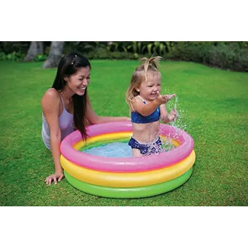 Intex Sunset Glow Baby Pool (34in x 10 in)